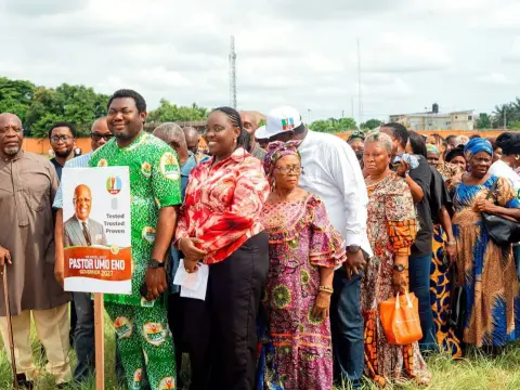 APC Members in Oku II Ward 11 Declare Support for Pastor Umo Eno’s Re-election Bid