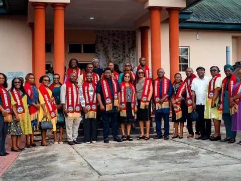 UYO CHAIRMAN RESTATES COMMITMENT TO YOUTH ACADEMIC SUPPORT‎...Receives Uyo in Academics Delegation