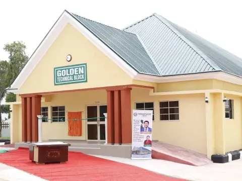 Golden Technical Block